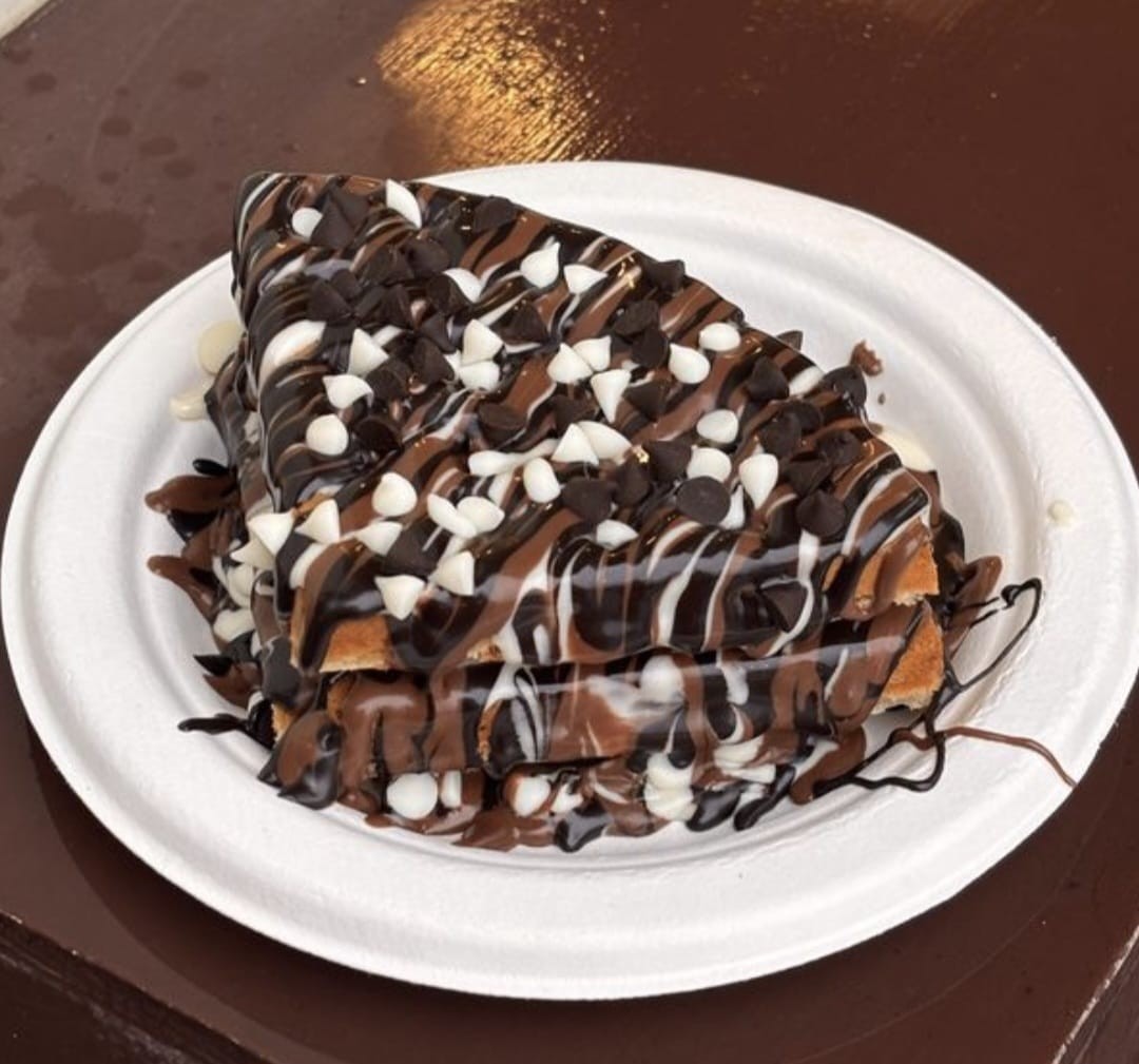 Triple Chocolate Waffle